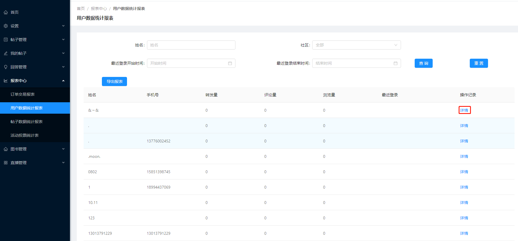 5.1用户数据统计报表 - 图2