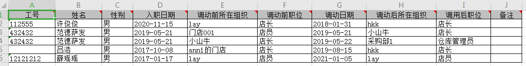 10.4 员工调动报表 - 图3
