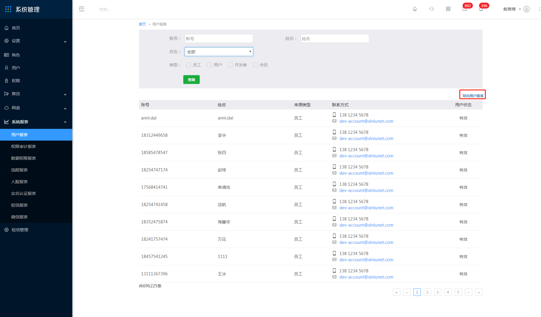 8.1 用户报表 - 图2