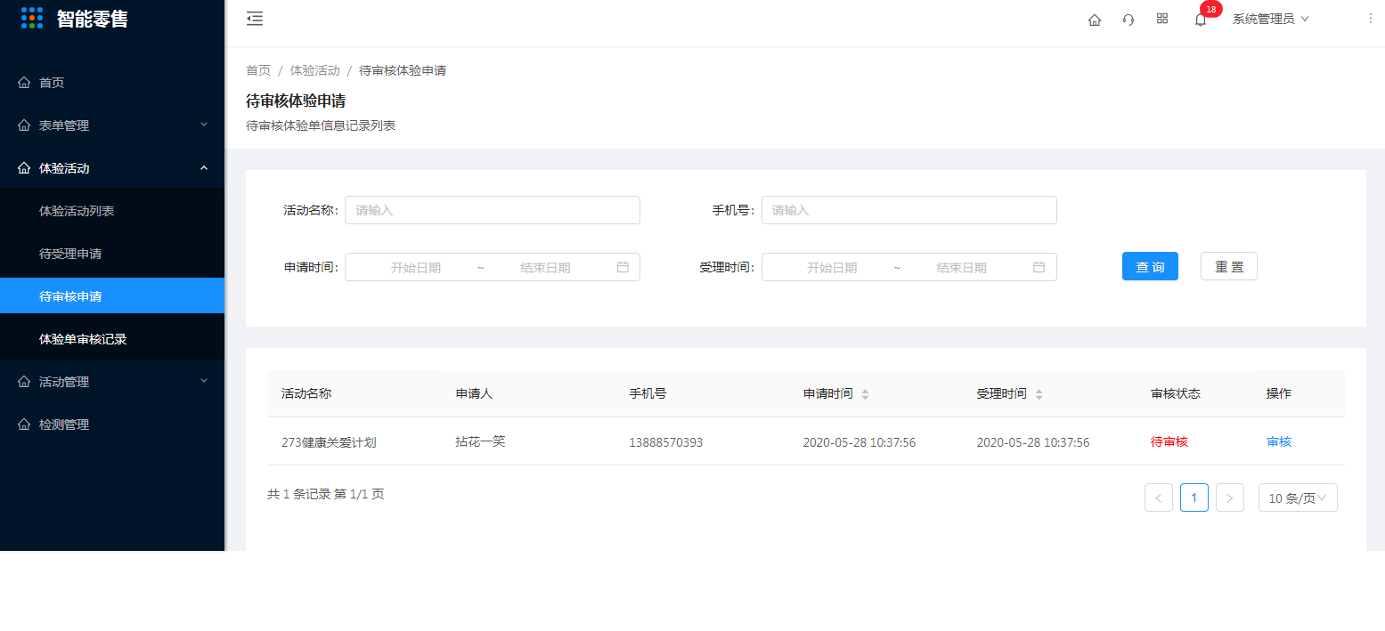 3.待审核申请 - 图1